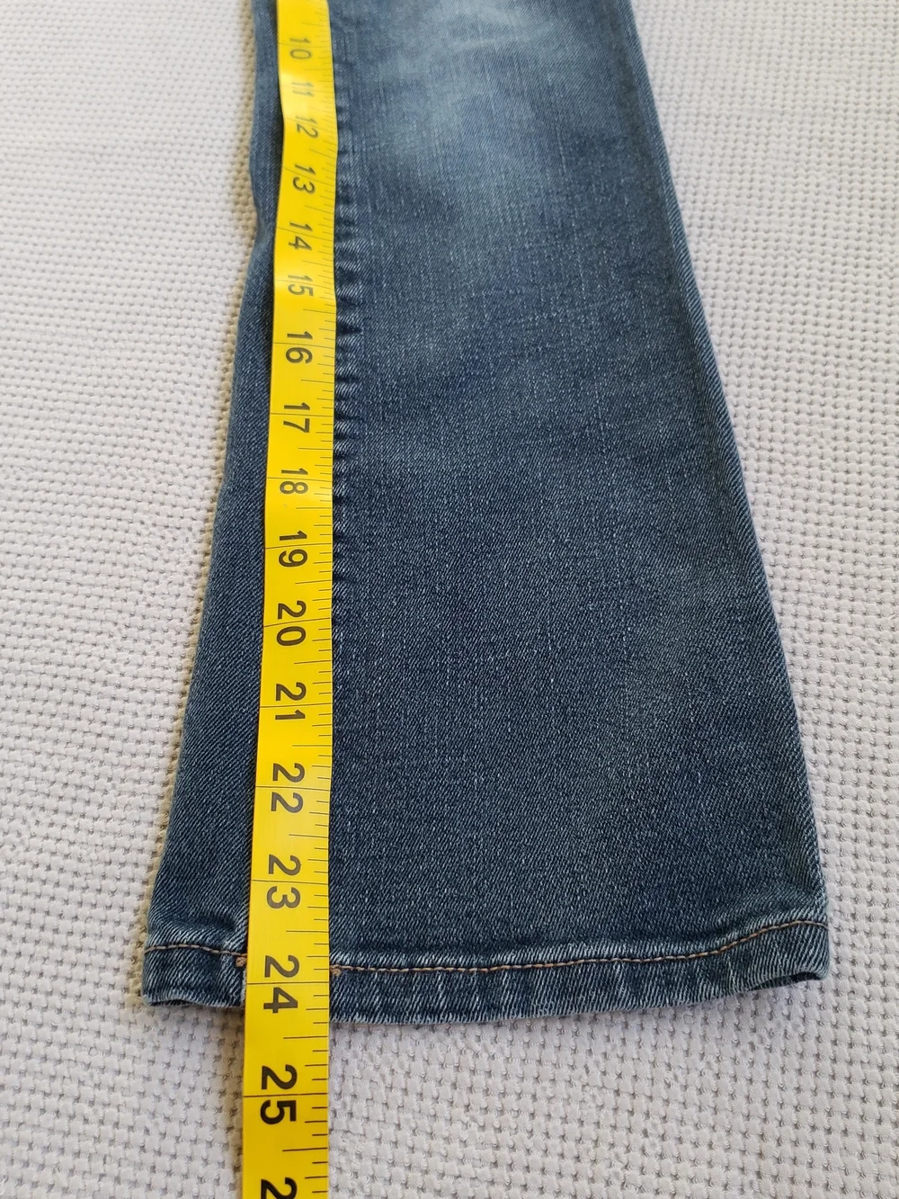 Justice Girls ‎ Size 8S Blue Flared Jeans Cotton blend